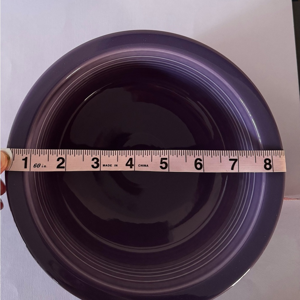 Vintage Fiesta Lilac Serving Bowl - Picture 7 of 7